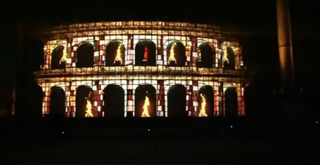 Hotpoint_Projection_Mapping_Cinecittà_Rome