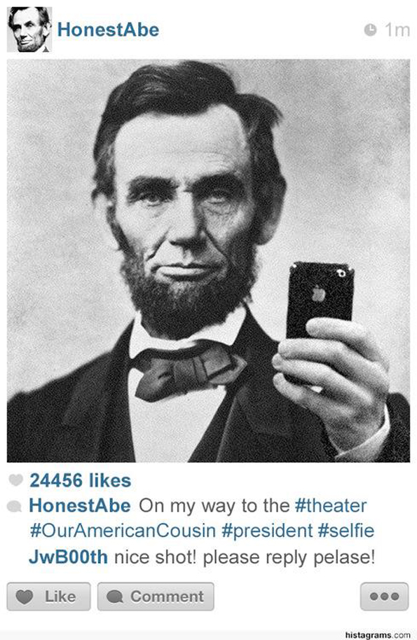 If Historical Events Were Shared On Instagram